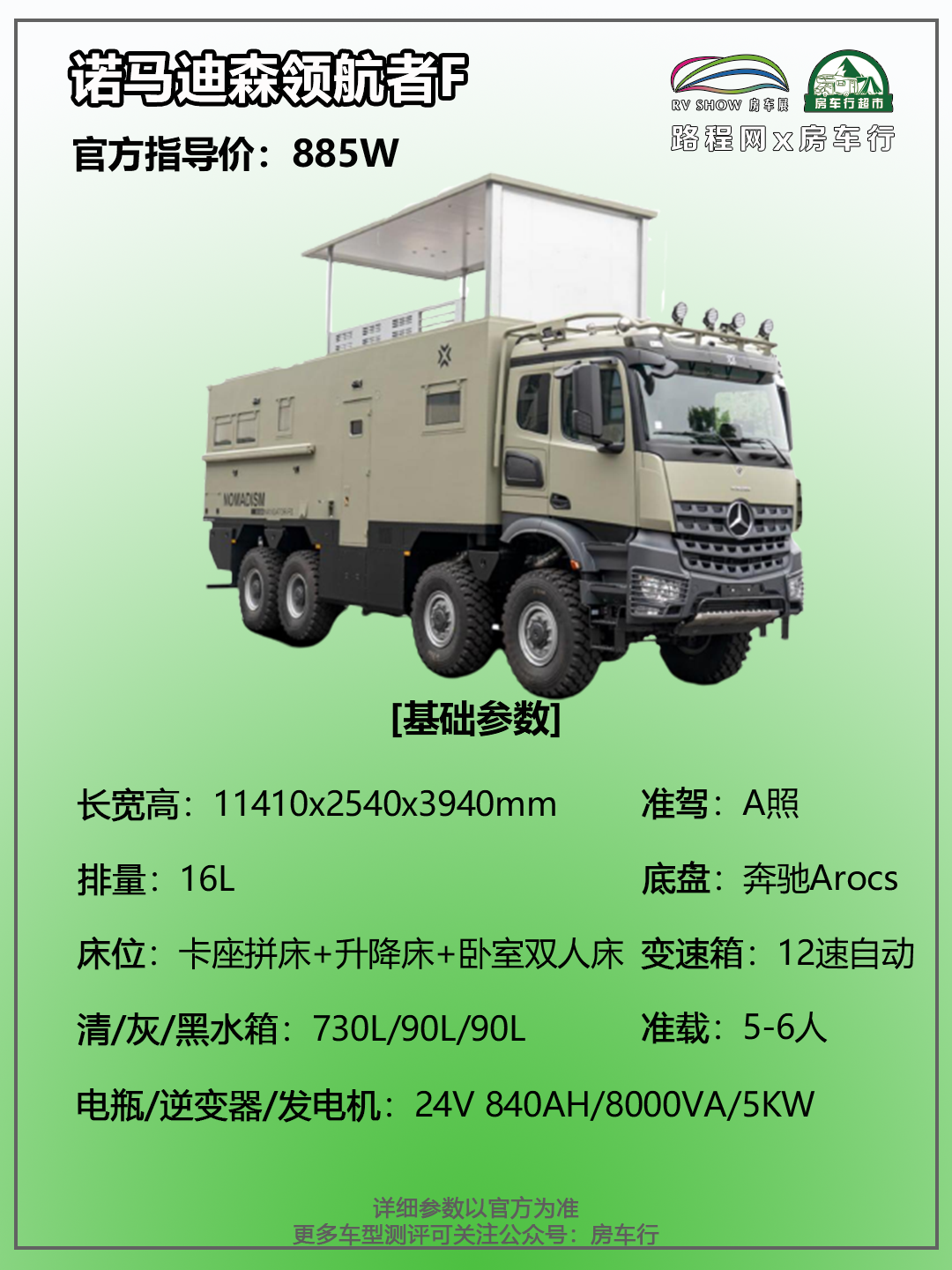 9.24上海房车展：这才叫真正的豪车！天生强者-诺马迪森领航者F
