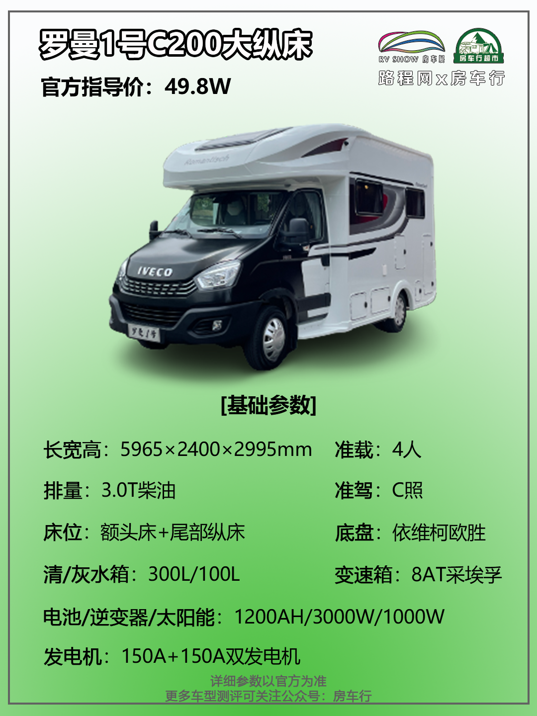 9.24上海房车展：大水大电还有超大储物空间，罗曼特斯-罗曼一号C200房车