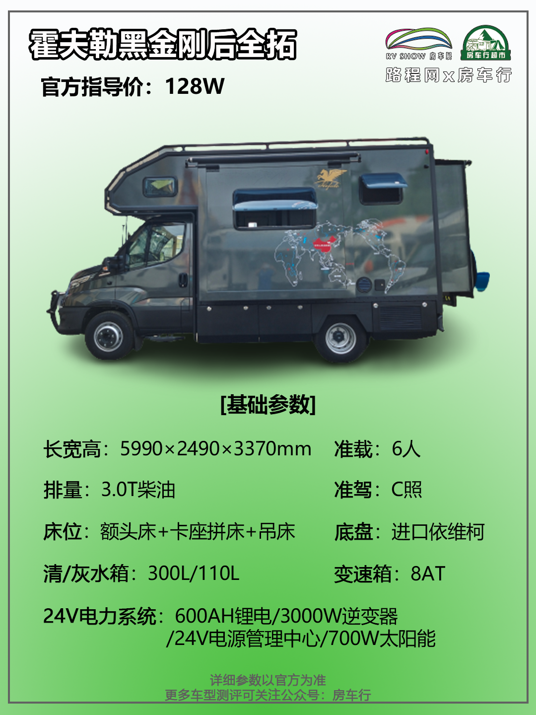 后全拓+侧拓超大内部空间，霍夫勒启翔越野风房车来了